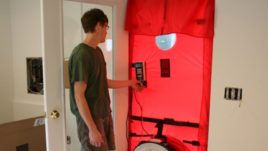 Blower Door Testing