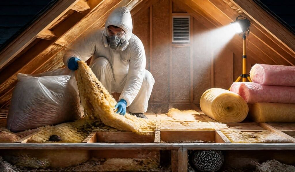 Insulation Infestation Removal