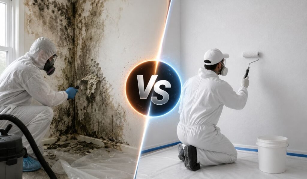Mold Removal vs Mold Encapsulation