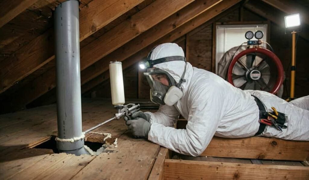 Air Sealing Insulation in Crete, IL