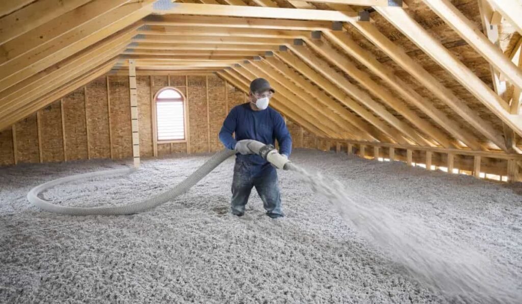 Attic Insulation in Lansing, Illinois