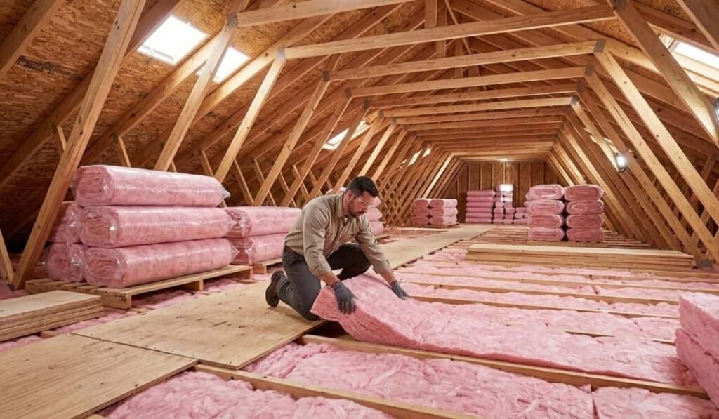 Fiberglass Insulation in Glenwood