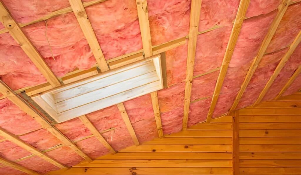 Insulation in the Sloping Ceiling