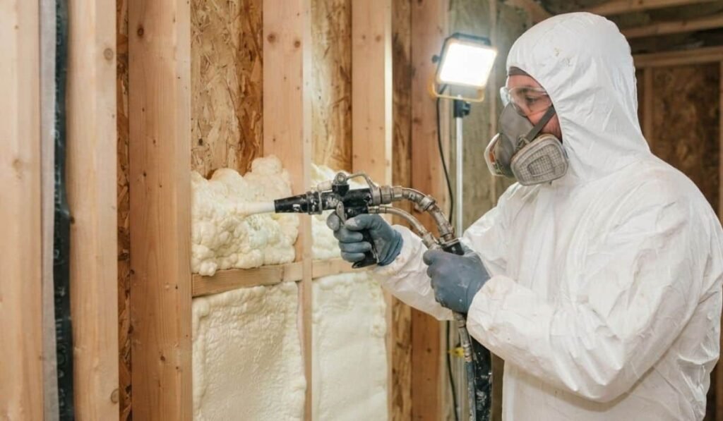 Spray Foam Insulation in Lansing, Illinois